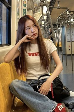 Korean Style Phantom Letter Print Short Sleeve Slim Fit Pure Cotton T-Shirt for Women - Trendy Casual Fashion Top