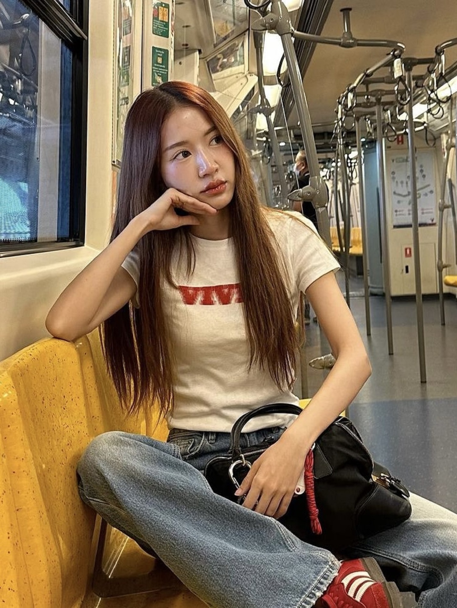 Korean Style Phantom Letter Print Short Sleeve Slim Fit Pure Cotton T-Shirt for Women - Trendy Casual Fashion Top Korean Style Phantom Letter Print Short Sleeve Slim Fit Pure Cotton T-Shirt for Women - Trendy Casual Fashion Top