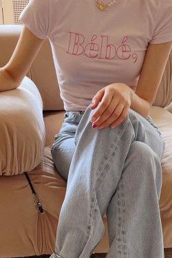 Korean Style Pink Short-Sleeve T-Shirt for Women, Age-Reducing Slim Fit, Flattering Summer Trendy Top