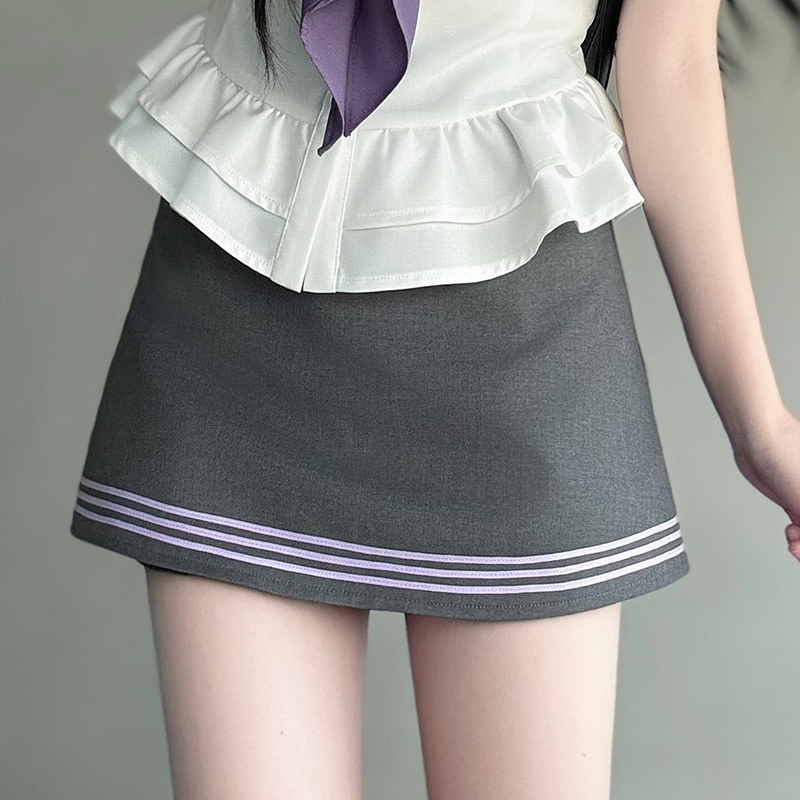 Korean-Style Pudding Bear Bodycon Top for Women - Slimming Summer Uniform in Sweet and Spicy College Style Korean-Style Pudding Bear Bodycon Top for Women - Slimming Summer Uniform in Sweet and Spicy College Style