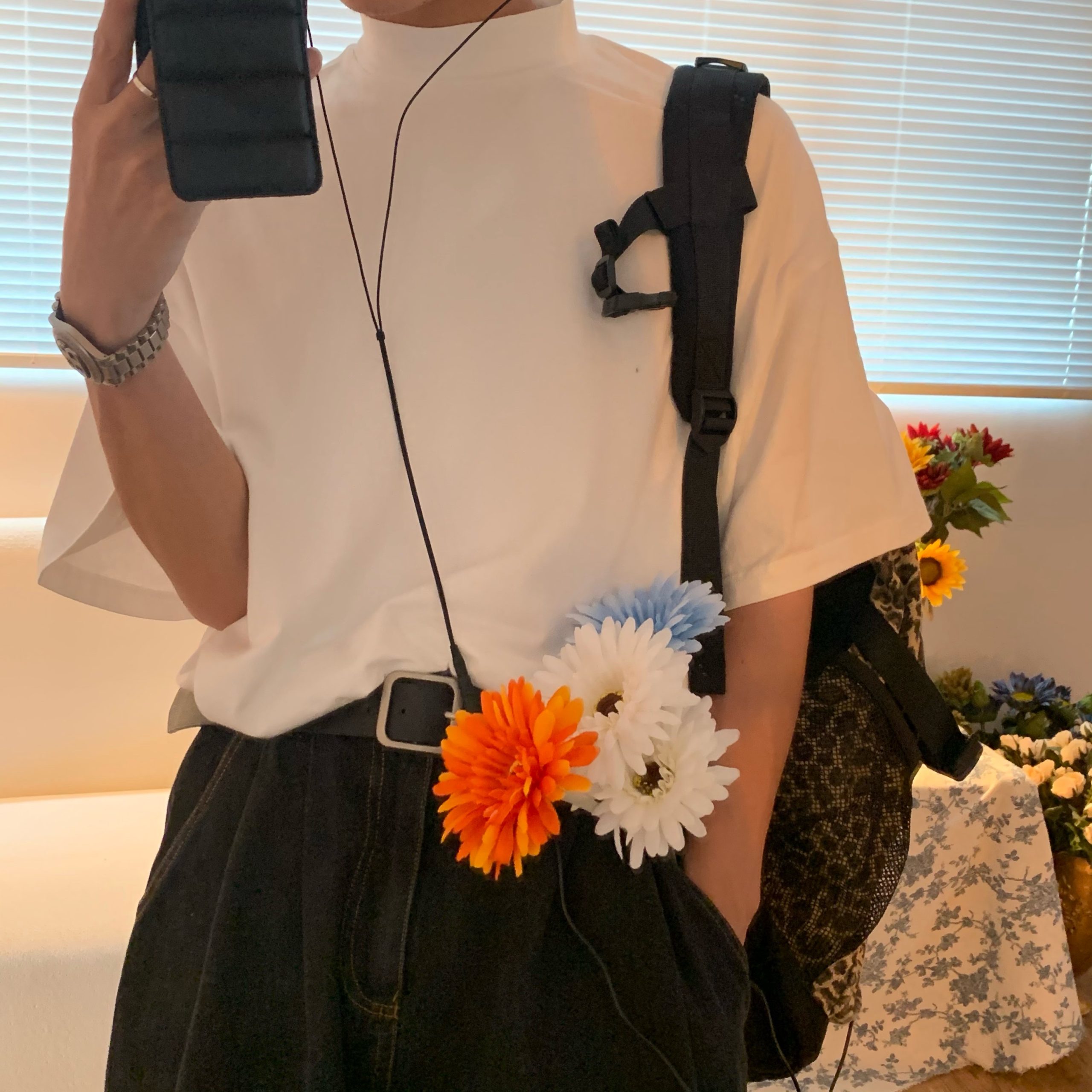 Korean Style Small High Neck Solid Color T-Shirt - Trendy Summer Layering Short Sleeve Tee for a Minimalist Look Korean Style Small High Neck Solid Color T-Shirt - Trendy Summer Layering Short Sleeve Tee for a Minimalist Look