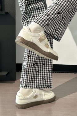 Korean Style Women's Versatile Breathable White Velcro Sneakers - Niche Design for Spring and Summer