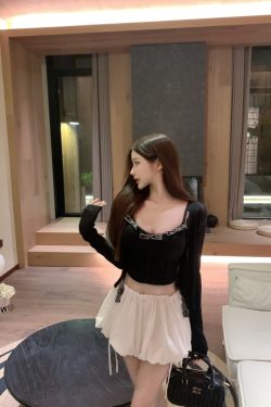 Lace Cardigan - Lightweight Knitted White Coat, Versatile 90s Style, Internet Celebrity Fashion Must-Have