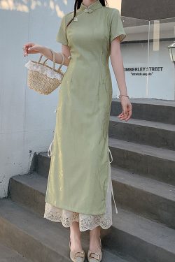 Lace Leggings with Anti-Exposure Lining, Cotton-Linen Wide-Leg Pants for Women, Layered Style for Hanfu and Qipao, Trendy Fashion Essential