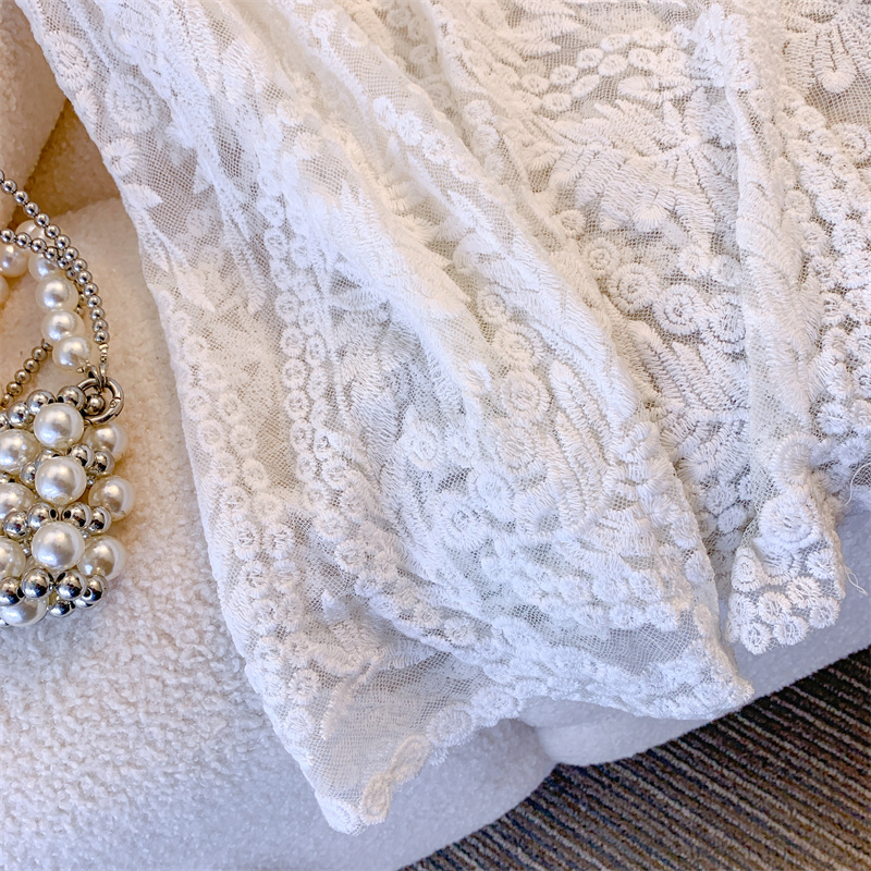 Lace Shawl Cardigan for Women - Lightweight Summer Outerwear, Hollow-Out Design for Skirts and Qipaos, Stylish Sun Protection Lace Shawl Cardigan for Women - Lightweight Summer Outerwear, Hollow-Out Design for Skirts and Qipaos, Stylish Sun Protection