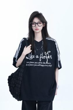 Lace Splicing Pearl Bow Short Sleeve T-Shirt for Women, Loose Half Sleeve Top, Elegant 90s-Inspired Fashion