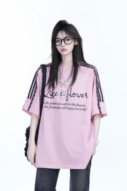 Lace Splicing Pearl Bow Short Sleeve T-Shirt for Women, Loose Half Sleeve Top, Elegant 90s-Inspired Fashion