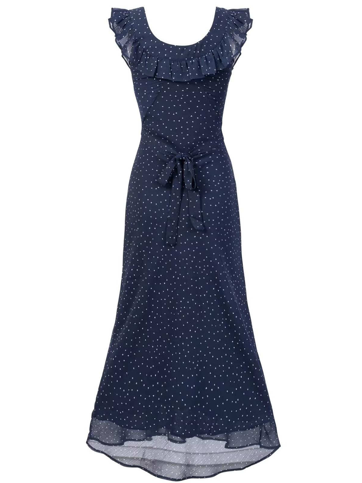 Lace Trim Polka Dot Dress with Flutter Sleeves and Waist Tie - Slim Fit Summer 2025 Women's Fashion Lace Trim Polka Dot Dress with Flutter Sleeves and Waist Tie - Slim Fit Summer 2025 Women's Fashion