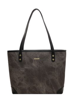 Large-Capacity Casual Tote Bag for Women - Versatile Spring 2025 Commuting & Travel Shoulder Bag