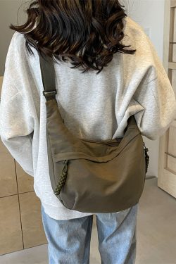 Large Capacity Commuter Tote Bag 2024 - Versatile Dumpling Crossbody Shoulder Bag for Women - Sporty Underarm Style