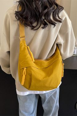 Large Capacity Commuter Tote Bag 2024 - Versatile Dumpling Crossbody Shoulder Bag for Women - Sporty Underarm Style