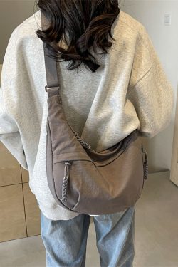 Large Capacity Commuter Tote Bag 2024 - Versatile Dumpling Crossbody Shoulder Bag for Women - Sporty Underarm Style
