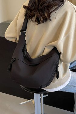 Large Capacity Commuter Tote Bag 2024 - Versatile Dumpling Crossbody Shoulder Bag for Women - Sporty Underarm Style
