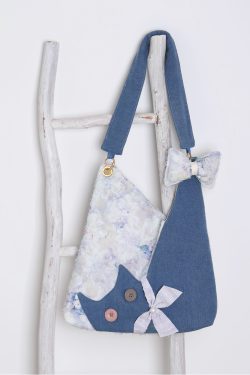 Large Capacity Cowboy Cat Underarm Crossbody Hobo Bag for Women - 2025 Spring/Summer Collection