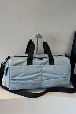 Large Capacity Crossbody Sports Fitness Bag with Dry Wet Separation - Travel Tote for Outdoor Luggage Storage