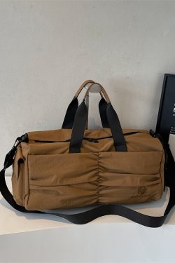 Large Capacity Crossbody Sports Fitness Bag with Dry Wet Separation - Travel Tote for Outdoor Luggage Storage