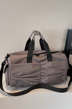 Large Capacity Crossbody Sports Fitness Bag with Dry Wet Separation - Travel Tote for Outdoor Luggage Storage