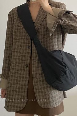 Large Capacity Dumpling Crossbody Bag for Women - 2024 Autumn Winter Down Cotton, Simple & Versatile Shoulder Bag