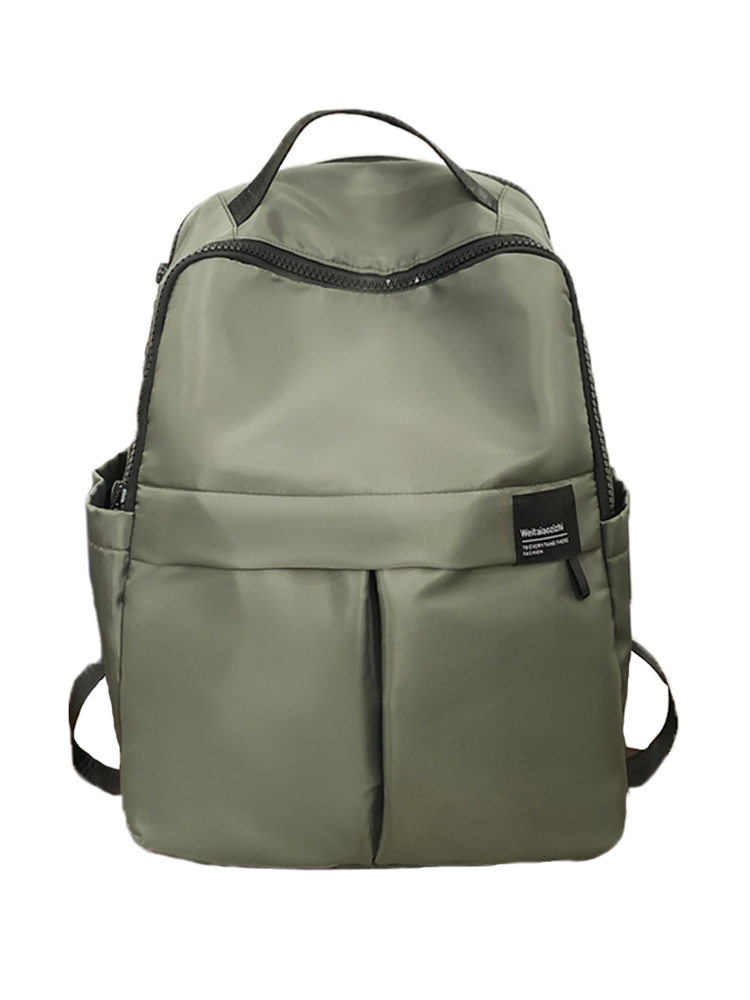 Large Capacity French Double Shoulder Bag - Simple Sports Backpack for Students & Travel - Versatile School Bag for Short Trips Large Capacity French Double Shoulder Bag - Simple Sports Backpack for Students & Travel - Versatile School Bag for Short Trips