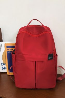 Large Capacity French Double Shoulder Bag - Simple Sports Backpack for Students & Travel - Versatile School Bag for Short Trips