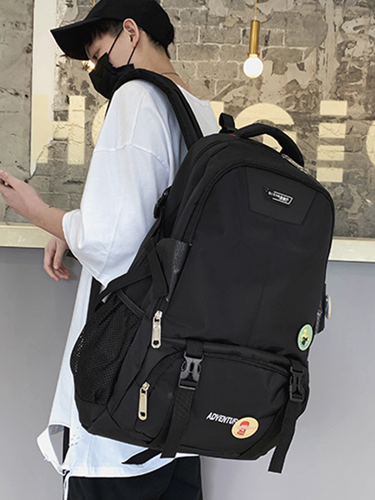 Large Capacity French Sports Backpack, Double Shoulder Student Bag, Travel Computer Bag for School and Classes Large Capacity French Sports Backpack, Double Shoulder Student Bag, Travel Computer Bag for School and Classes