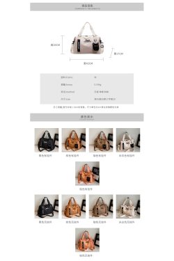 Large Capacity Handheld and Crossbody Luggage Bag with Wet-Dry Separation for Sports, Fitness, Travel, and Maternity - Versatile and Fashionable