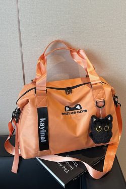 Large Capacity Handheld and Crossbody Luggage Bag with Wet-Dry Separation for Sports, Fitness, Travel, and Maternity - Versatile and Fashionable