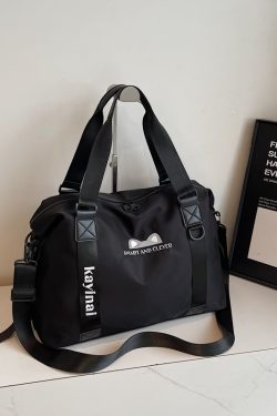 Large Capacity Handheld and Crossbody Luggage Bag with Wet-Dry Separation for Sports, Fitness, Travel, and Maternity - Versatile and Fashionable