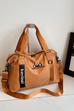 Large Capacity Handheld and Crossbody Luggage Bag with Wet-Dry Separation for Sports, Fitness, Travel, and Maternity - Versatile and Fashionable