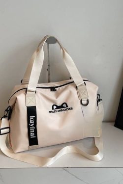 Large Capacity Handheld and Crossbody Luggage Bag with Wet-Dry Separation for Sports, Fitness, Travel, and Maternity - Versatile and Fashionable