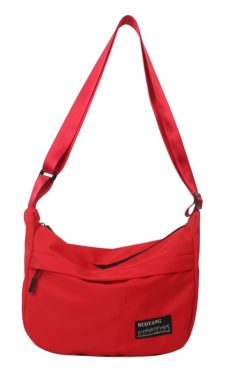 Large Capacity Harajuku Retro Casual Canvas Bag - Waterproof Dumpling Crossbody Bag for College Students and Women