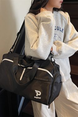 Large Capacity Lightweight Women's Tote Bag - 2025 Fashion Travel Bag for Short Trips, Gym, and Sports