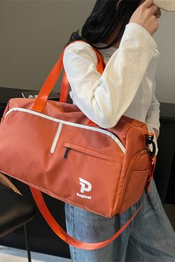 Large Capacity Lightweight Women's Tote Bag - 2025 Fashion Travel Bag for Short Trips, Gym, and Sports