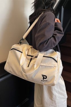 Large Capacity Lightweight Women's Tote Bag - 2025 Fashion Travel Bag for Short Trips, Gym, and Sports