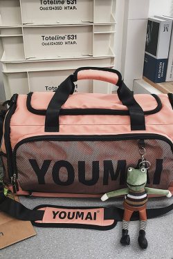 Large Capacity Men's Tote Bag, Portable Travel Bag, Sports Training Fitness Bag for Women, Ideal for Short Trips