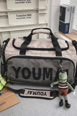 Large Capacity Men's Tote Bag, Portable Travel Bag, Sports Training Fitness Bag for Women, Ideal for Short Trips