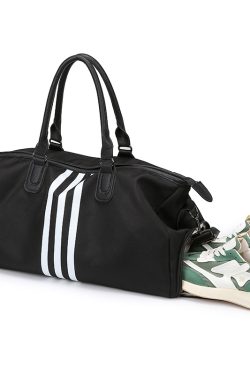 Large Capacity Oxford Cloth Business Travel Bag - High-End Sports Yoga Fitness Tote for Short Trips - Lightweight and Stylish