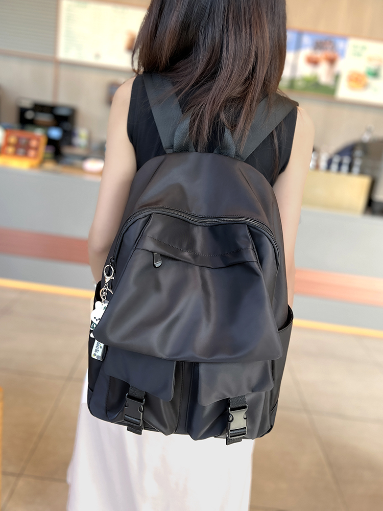 Large-Capacity Oxford Cloth Travel Backpack for Women - 2025 Spring Multi-Pocket Student Bag Large-Capacity Oxford Cloth Travel Backpack for Women - 2025 Spring Multi-Pocket Student Bag