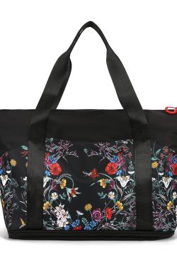 Large Capacity Portable Travel Bag for Women & Men, Versatile Luggage for Short Trips, Business Travel, Sports & Fitness.