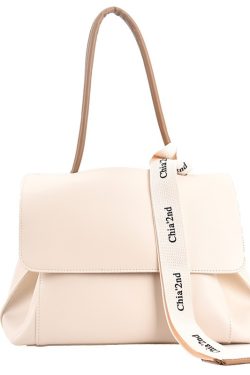 Large Capacity Soft Leather Handbag - Retro Minimalist Tote Shoulder Bag for Women