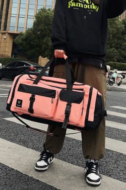 Large Capacity Sports Bag with Dry Wet Separation - Fitness Backpack for Men & Women, Training Equipment & Skiing Storage