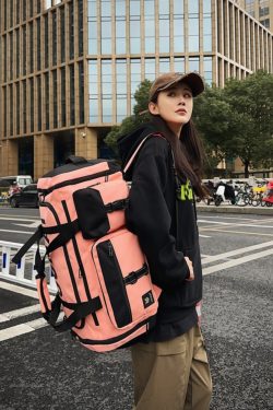 Large Capacity Sports Bag with Dry Wet Separation - Fitness Backpack for Men & Women, Training Equipment & Skiing Storage