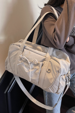 Large Capacity Sports Fitness Travel Bag with Dry Wet Separation - Ideal for Short-Distance Travel & Maternity Storage