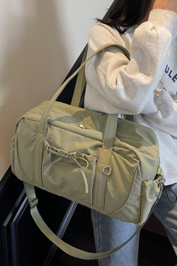 Large Capacity Sports Fitness Travel Bag with Dry Wet Separation - Ideal for Short-Distance Travel & Maternity Storage