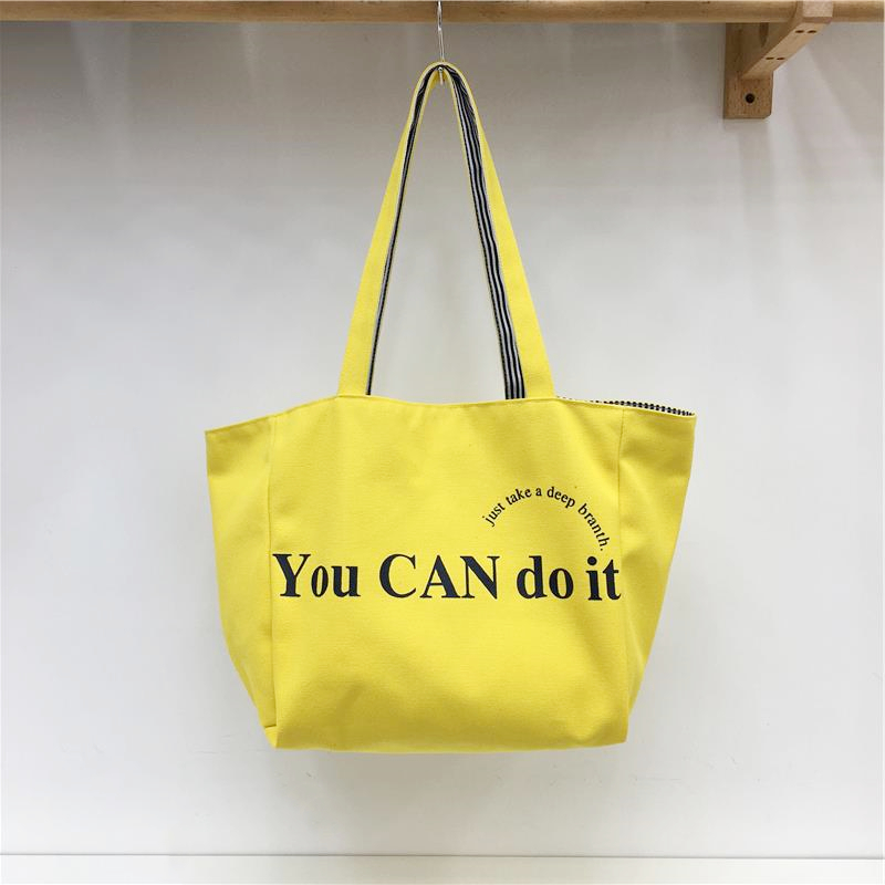 Large Capacity Striped Canvas Shoulder Bag - Double-Sided Fabric, Korean Style Casual Tote for Spring/Summer 2025 Large Capacity Striped Canvas Shoulder Bag - Double-Sided Fabric, Korean Style Casual Tote for Spring/Summer 2025