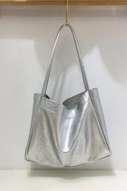 Large Capacity Tote Bag for Women - Korean Style Lazy Chic Design, 2023 New Fashion Shoulder Bag, Niche Aesthetic