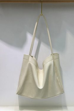 Large Capacity Tote Bag for Women - Korean Style Lazy Chic Design, 2023 New Fashion Shoulder Bag, Niche Aesthetic