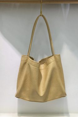 Large Capacity Tote Bag for Women - Korean Style Lazy Chic Design, 2023 New Fashion Shoulder Bag, Niche Aesthetic