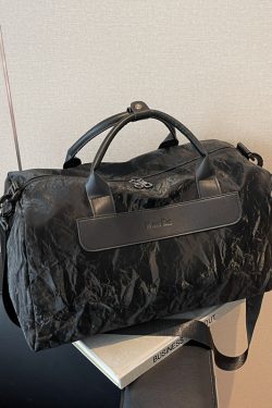 Large Capacity Travel Bag for Women, Lightweight Crossbody Gym Bag, Versatile Handheld Luggage for Short Trips and Sports