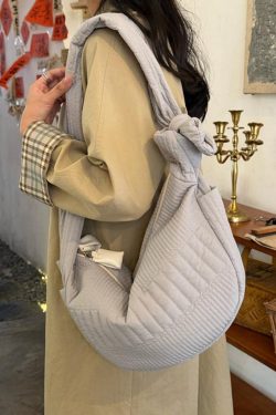 Large Capacity Wide Strap Tote Bag - Stylish Cloud Design for Commuting, Shoulder and Crossbody Wear, Niche Fashion Essential